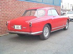 Ingrid Bergman's Ferrari in red.