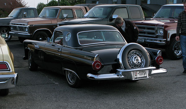 1956 Ford Thunderbird hard top
