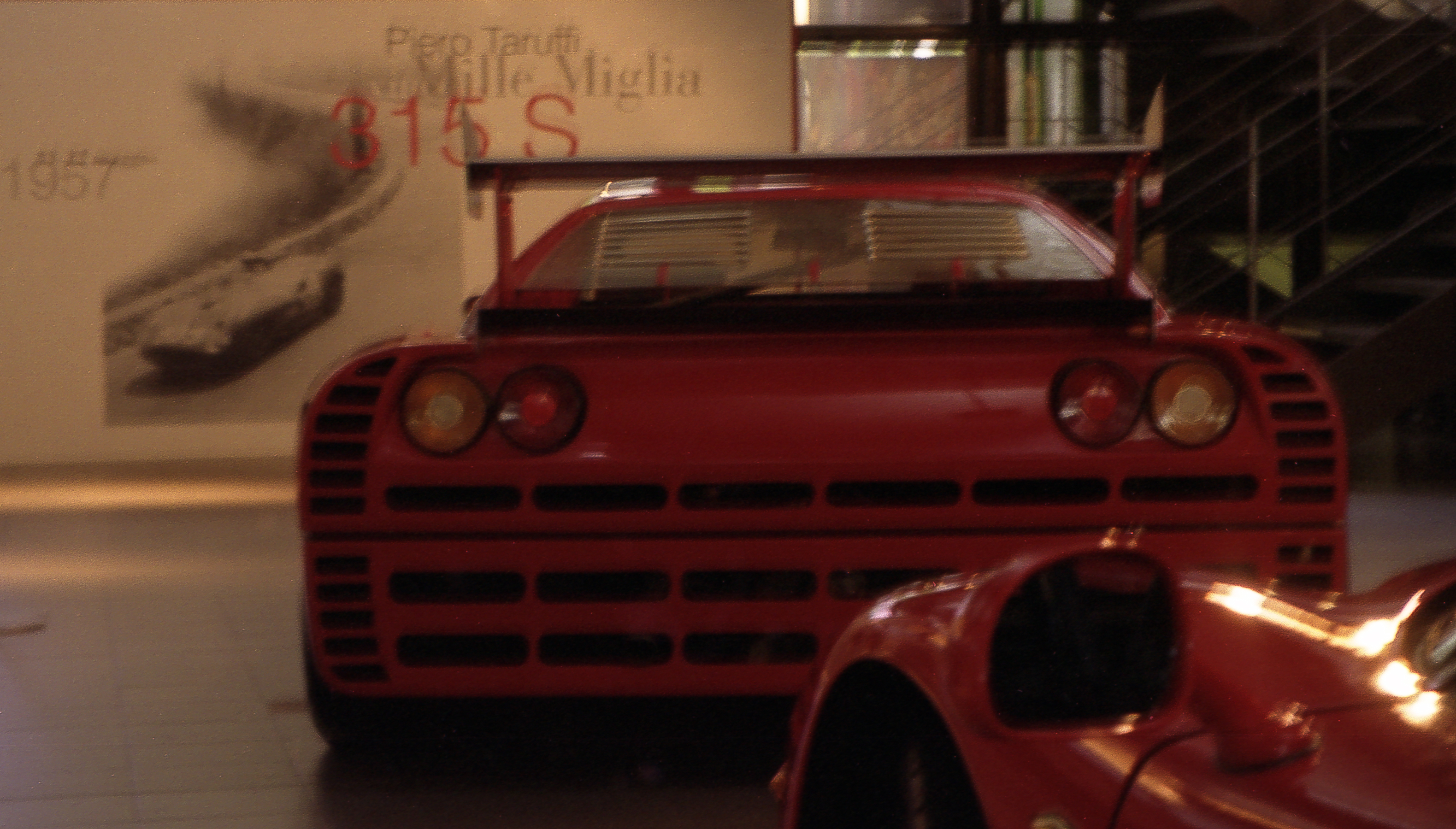 Piero Taruffi wall display